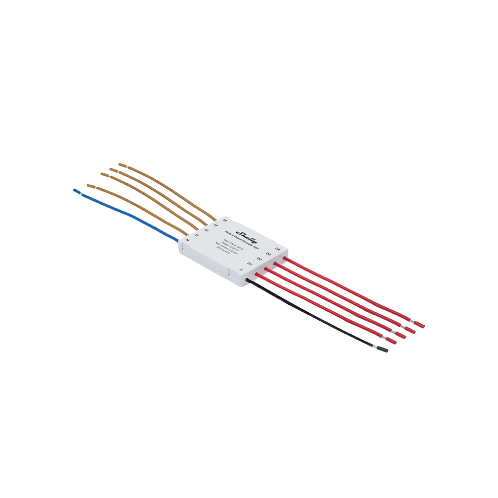 Shelly 4-Channel Decoupler 230V Shelly 4-Channel Decoupler 230V