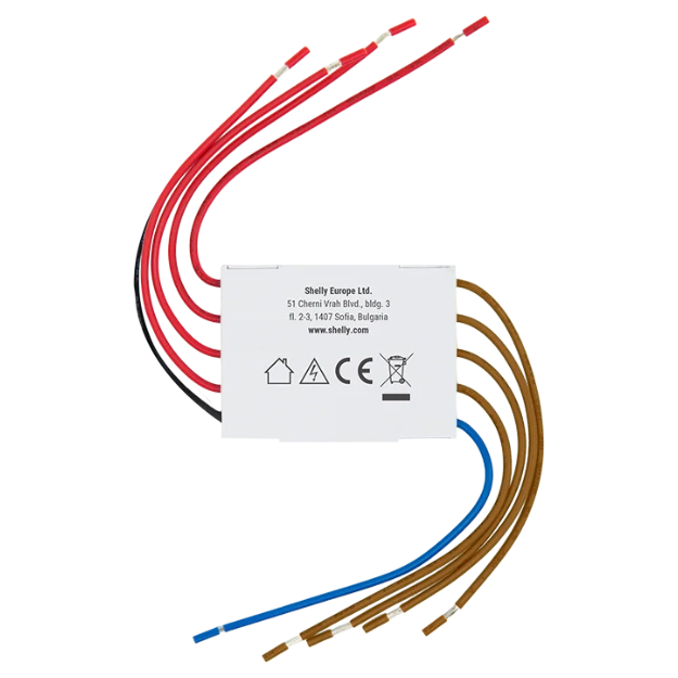 Shelly 4-Channel Decoupler 230V Shelly 4-Channel Decoupler 230V