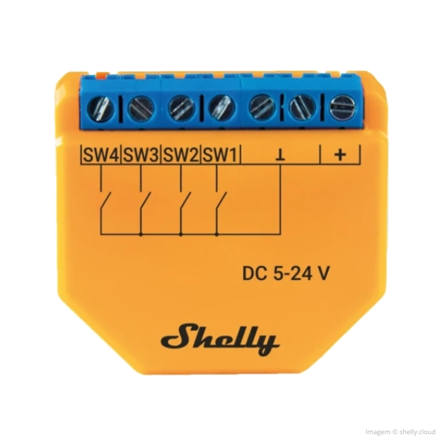  Shelly Plus i4 DC