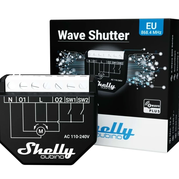 Shelly Qubino Wave Shutter 