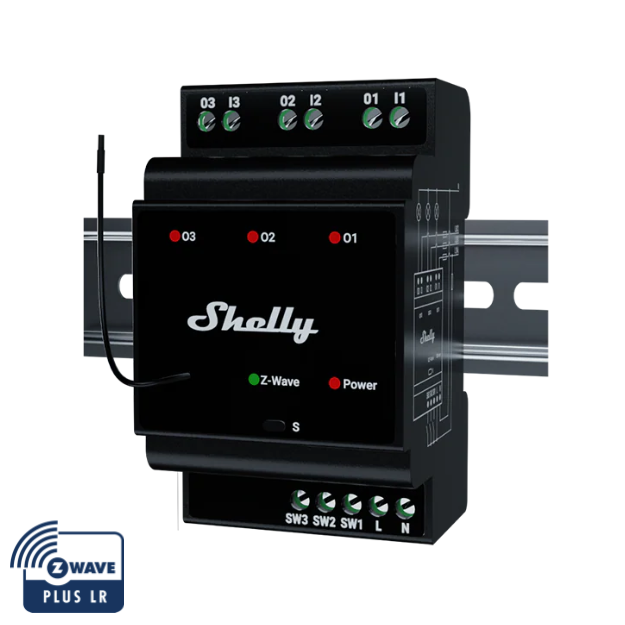 Shelly Wave Pro 3 LR