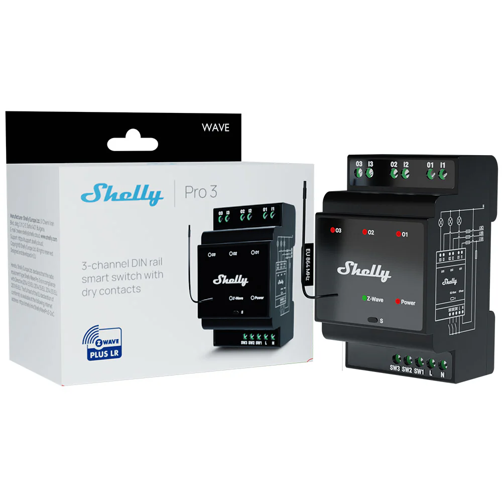 Shelly Wave Pro 3 LR