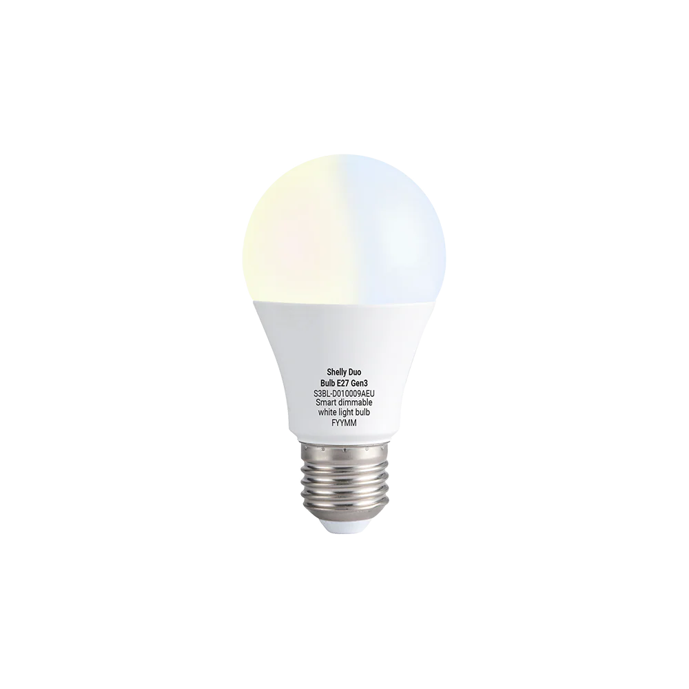 Shelly Duo Bulb E27 Gen3