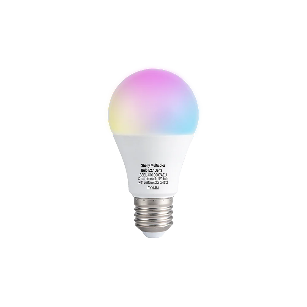Shelly Multicolor Bulb E27 Gen3